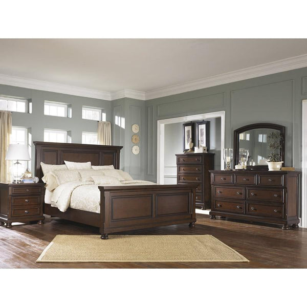 Millennium Porter B697 5 pc King Panel Bedroom Set IMAGE 1