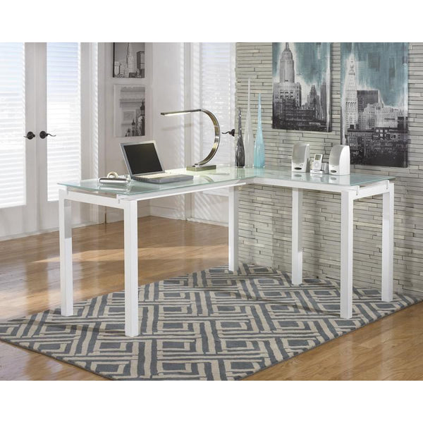 Signature Design by Ashley Office Desks L-Shaped Desks H410-24 IMAGE 1