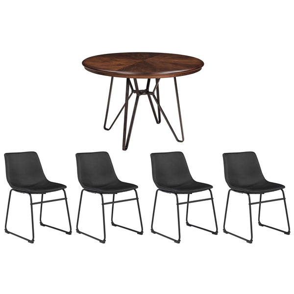 Signature Design by Ashley Centiar D372 5 pc Dining Set IMAGE 1