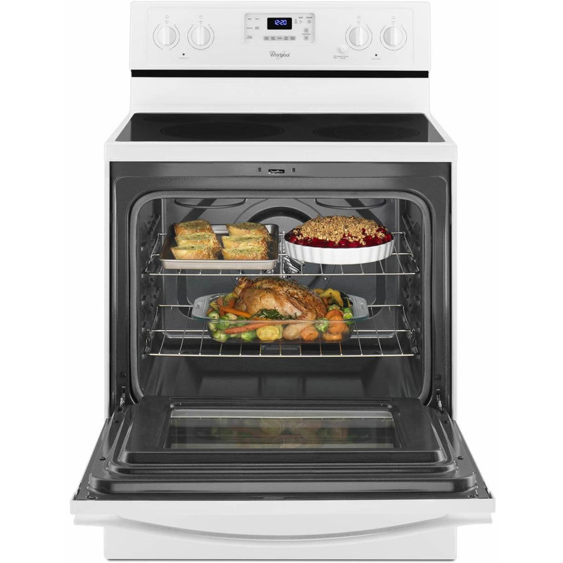 Whirlpool 30-inch Freestanding Electric Range YWFE530C0EW IMAGE 3