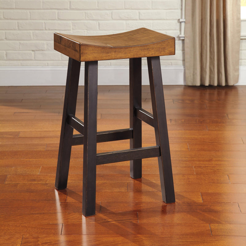 Signature Design by Ashley Glosco Pub Height Stool Glosco D548-030 (2 per package) IMAGE 2