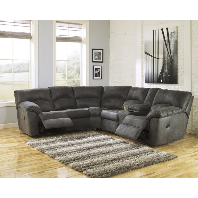 Signature Design by Ashley Tambo 2780149 RAF Reclining Loveseat with Console IMAGE 3