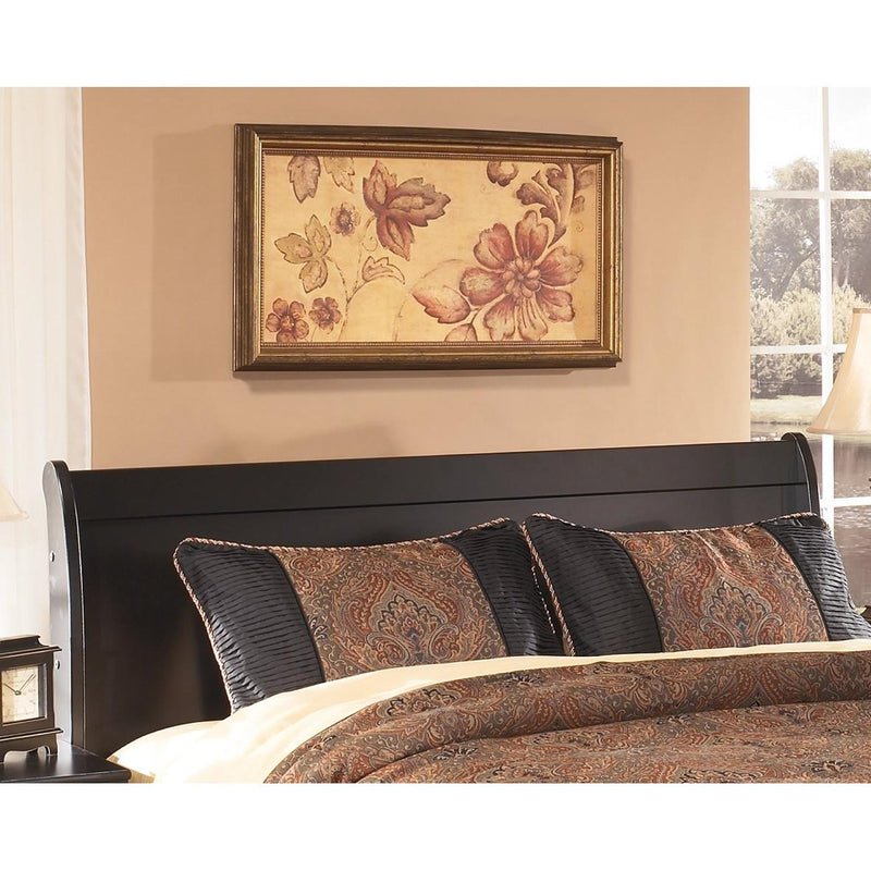 Signature Design by Ashley Huey Vineyard B128B21 5 pc Queen Sleigh Bedroom Set IMAGE 2