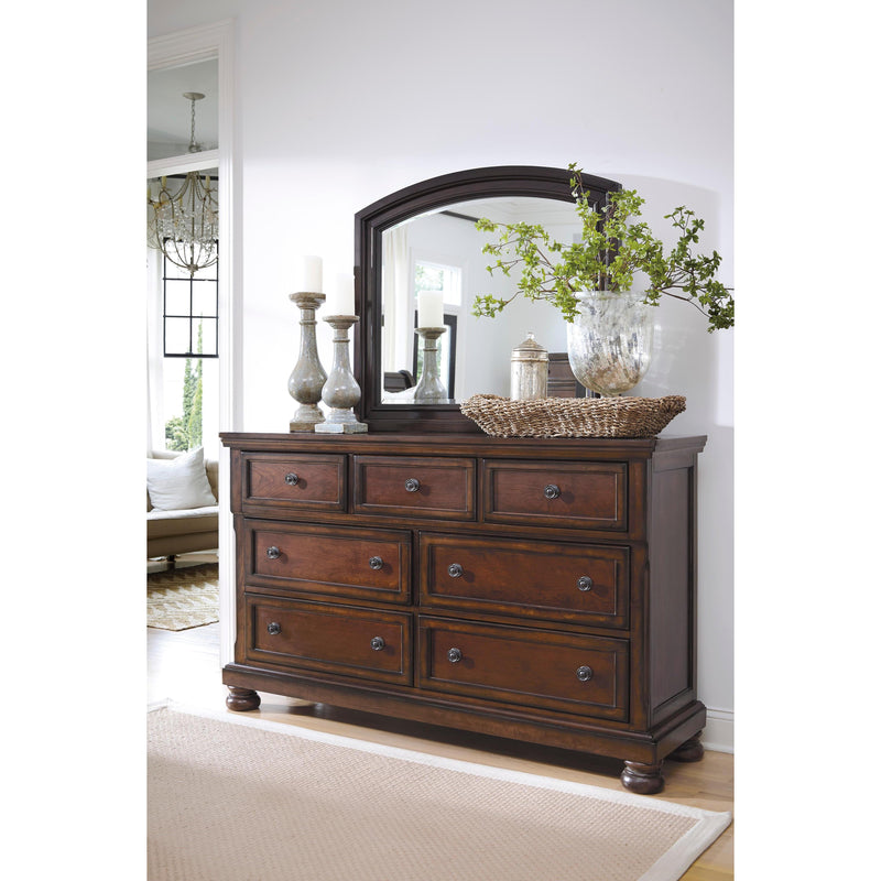 Millennium Porter B697B26 5 pc King Sleigh Bedroom Set IMAGE 3