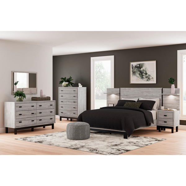 Signature Design by Ashley Vessalli B1036-K-K 7 pc King Panel Bedroom Set IMAGE 1