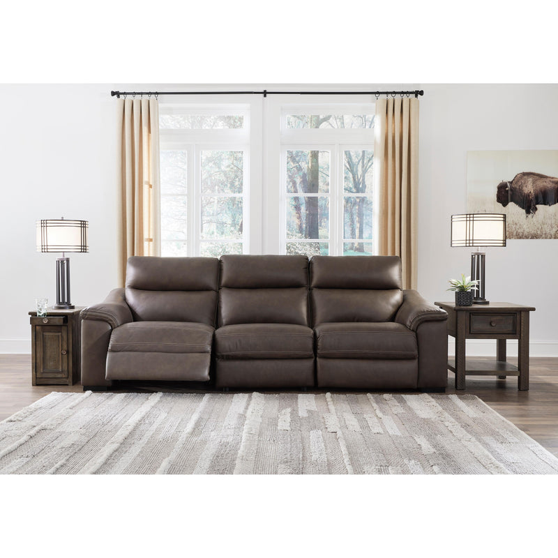 Signature Design by Ashley Salvatore U26301 2 pc Power Reclining Living Room Set IMAGE 1