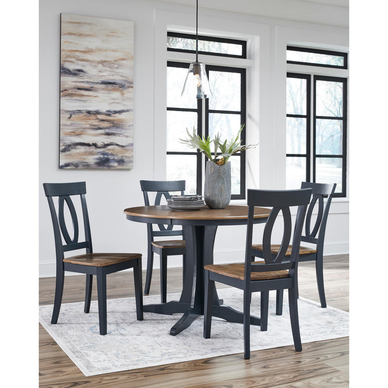 Signature Design by Ashley Landocken 5 pc Dining Set IMAGE 1