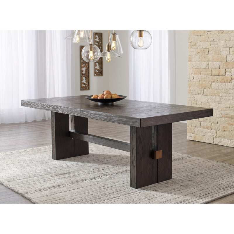 Signature Design by Ashley Burkhaus D984 5 pc Dining Set IMAGE 2