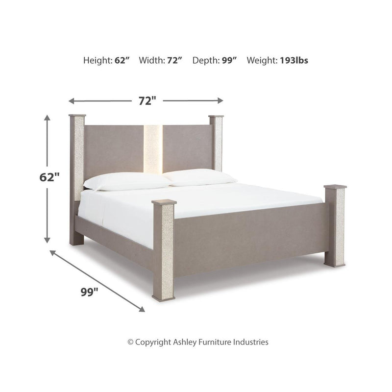  Signature Design by Ashley Surancha B1145B10 8 pc Queen Poster Bedroom Set IMAGE 13