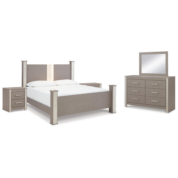  Signature Design by Ashley Surancha B1145B10 8 pc Queen Poster Bedroom Set IMAGE 1