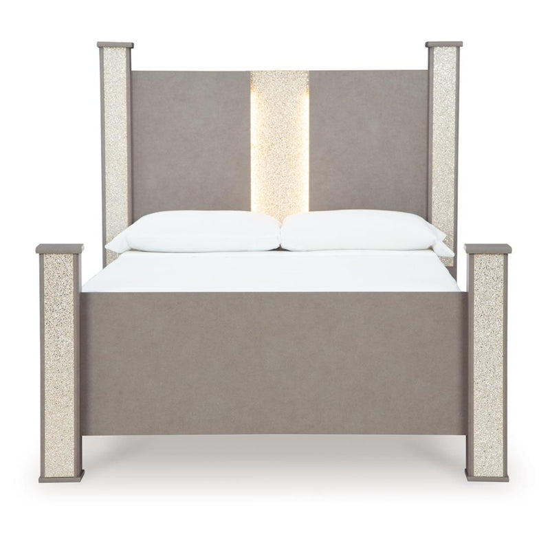  Signature Design by Ashley Surancha B1145B11 7 pc Queen Poster Bedroom Set IMAGE 3