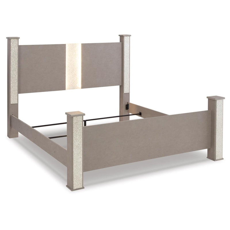  Signature Design by Ashley Surancha B1145B16 8 pc King Poster Bedroom Set IMAGE 4