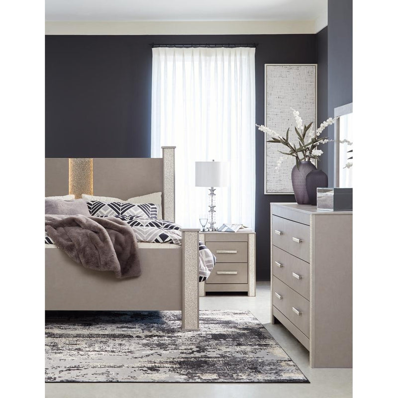  Signature Design by Ashley Surancha B1145B12 7 pc King Poster Bedroom Set IMAGE 1