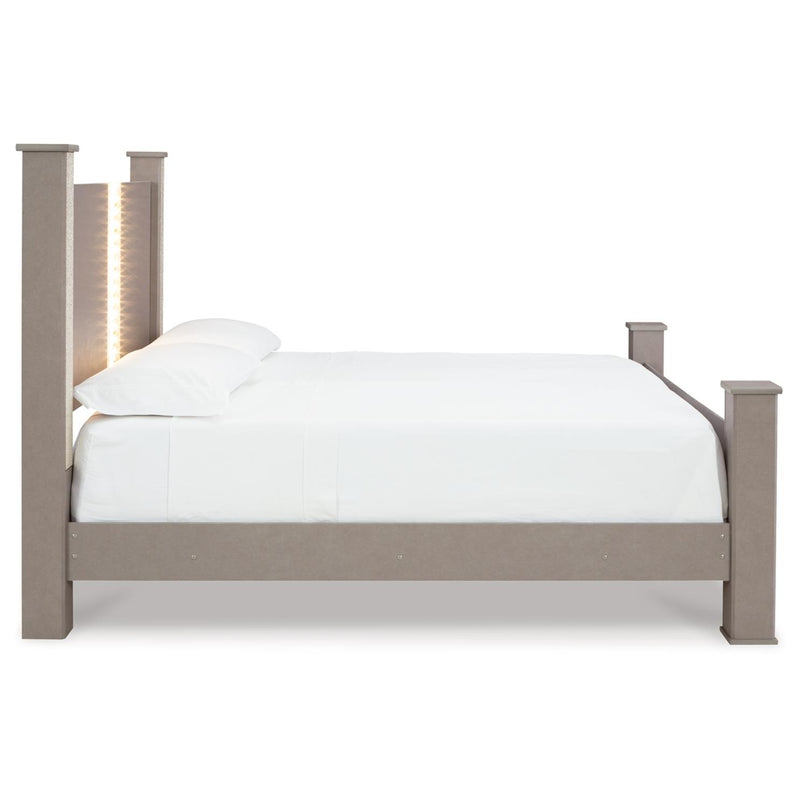  Signature Design by Ashley Surancha B1145B12 7 pc King Poster Bedroom Set IMAGE 7
