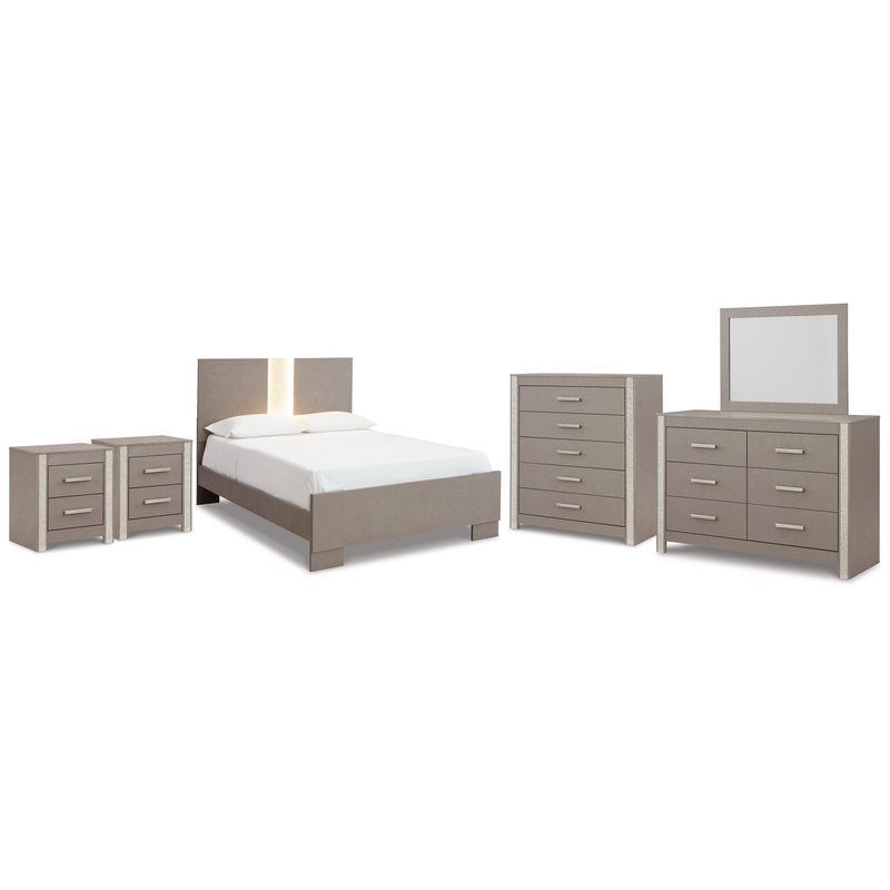  Signature Design by Ashley Surancha B1145B19 8 pc Queen Panel Bedroom Set IMAGE 1