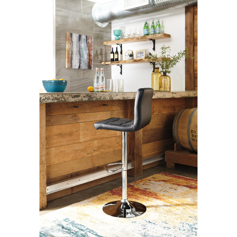 Signature Design by Ashley Bellatier Adjustable Height Stool Bellatier D120-130 (2 per package) IMAGE 2