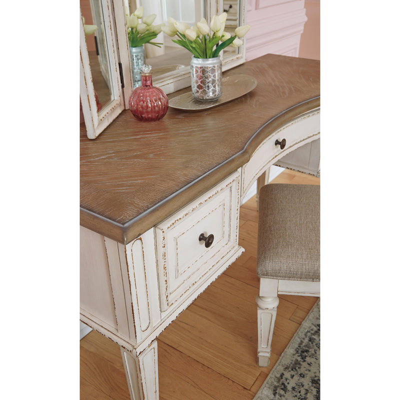 Signature Design by Ashley Realyn 3-Drawer Vanity Set B743-22 IMAGE 5