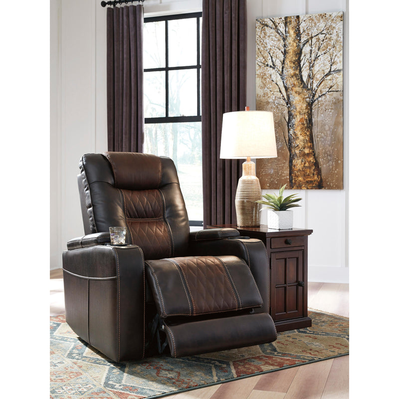 Signature Design by Ashley Composer Power Leather Look Recliner 2150713 IMAGE 10