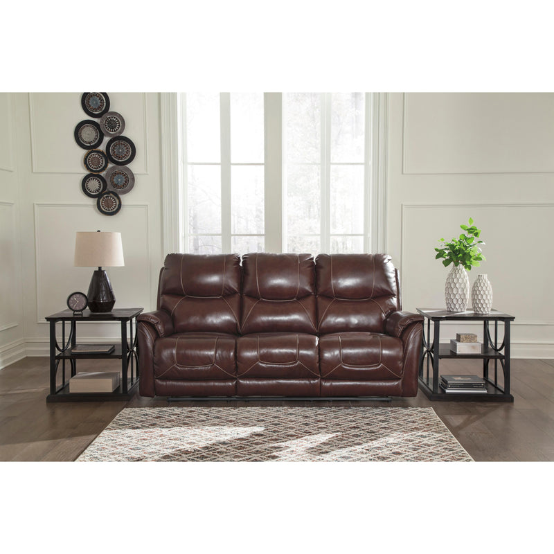 Signature Design by Ashley Dellington Power Reclining Leather Match Sofa U1150515 IMAGE 6