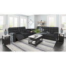  Signature Design by Ashley Wilhurst Reclining Fabric Loveseat with Console 5540394 IMAGE 9