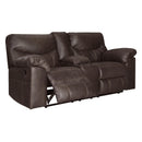Signature Design by Ashley Boxberg 3380394 DBL Reclining Loveseat with Console IMAGE 2