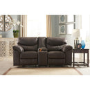 Signature Design by Ashley Boxberg 3380394 DBL Reclining Loveseat with Console IMAGE 3