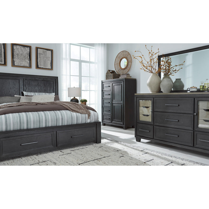 Signature Design by Ashley Foyland California King Panel Bed with Storage B989-58/B989-56S/B989-94 IMAGE 8