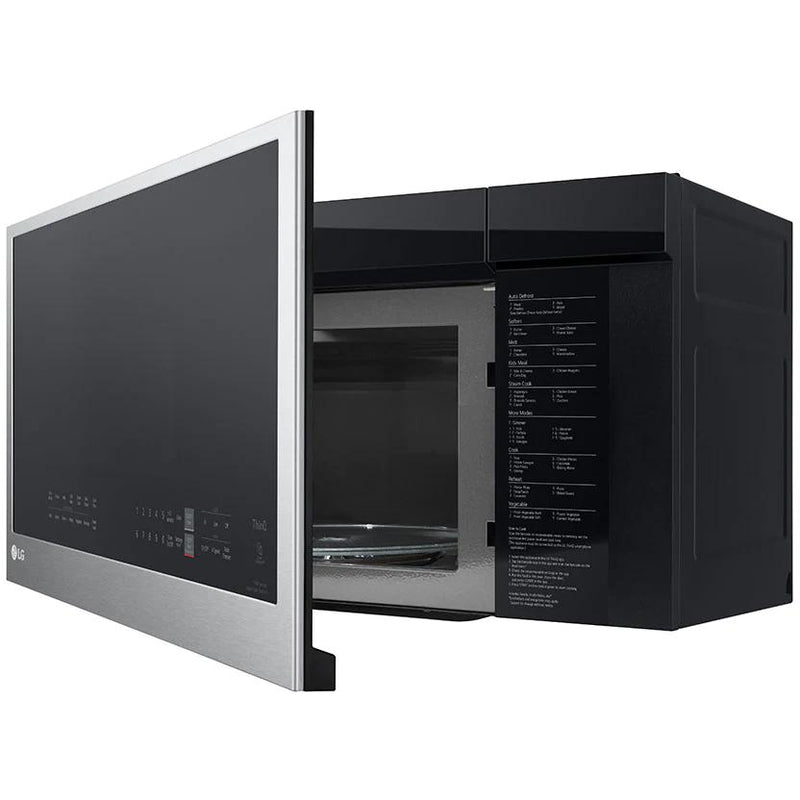 LG 30-inch, 2.0 cu. ft. Smart Wi-Fi Enabled Over-the-Range Microwave Oven with EasyClean® MVEL2033F IMAGE 5