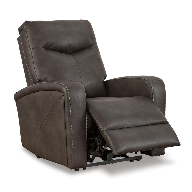  Signature Design by Ashley Ryversans 4610506 Power Recliner with Adjustable Headrest IMAGE 2