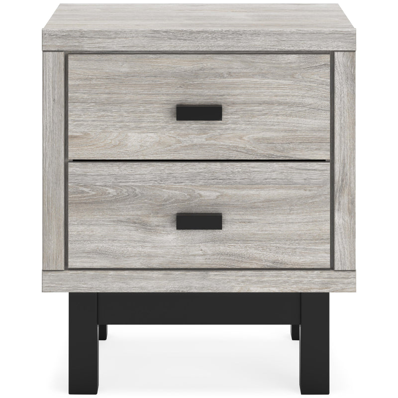 Signature Design by Ashley Vessalli 2-Drawer Nightstand B1036-92 IMAGE 3