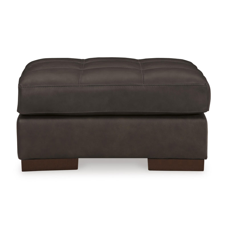 Signature Design by Ashley Luigi Leather Match Ottoman 5650614C IMAGE 2