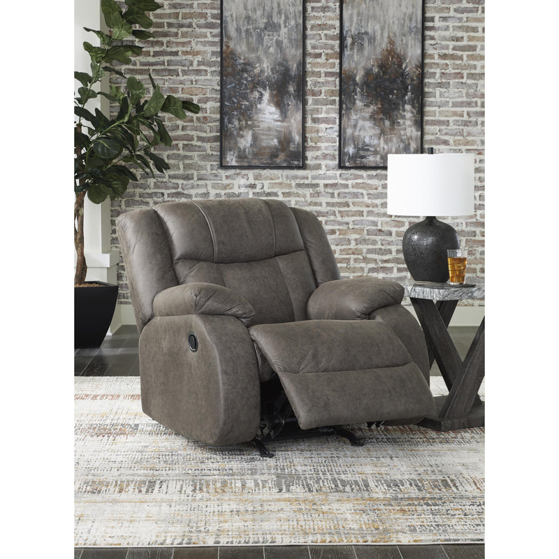 Signature Design by Ashley First Base Rocker Leather Look Recliner 6880425C IMAGE 7