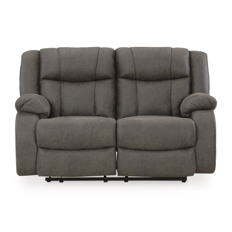 Signature Design by Ashley First Base Reclining Leather Look Loveseat 6880486C IMAGE 3