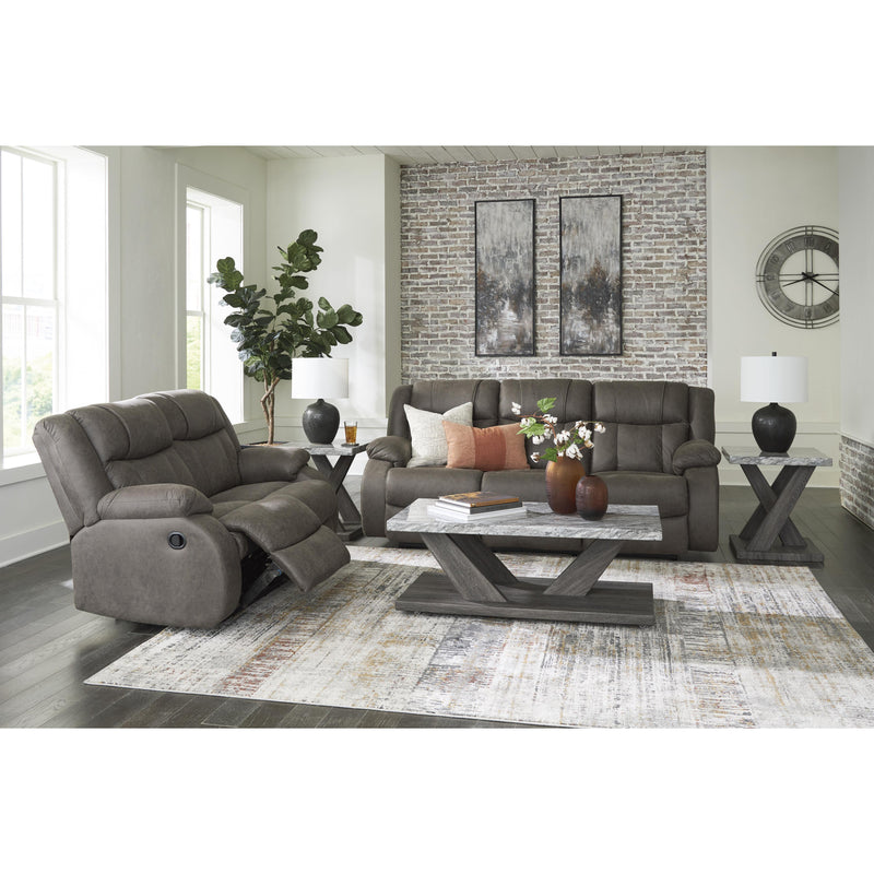 Signature Design by Ashley First Base Reclining Leather Look Sofa 6880488C IMAGE 10