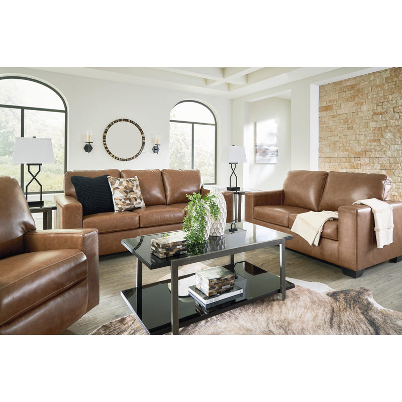 Signature Design by Ashley Bolsena Stationary Leather Match Sofa 5560338C IMAGE 9