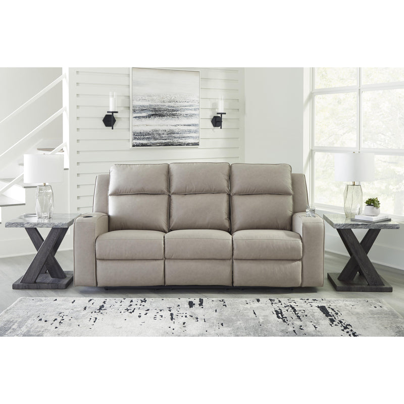 Signature Design by Ashley Lavenhorne Reclining Leather Look Sofa 6330789C IMAGE 5