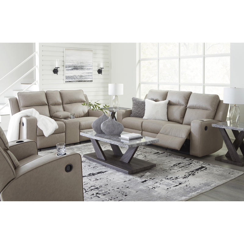 Signature Design by Ashley Lavenhorne Reclining Leather Look Loveseat 6330794C IMAGE 13