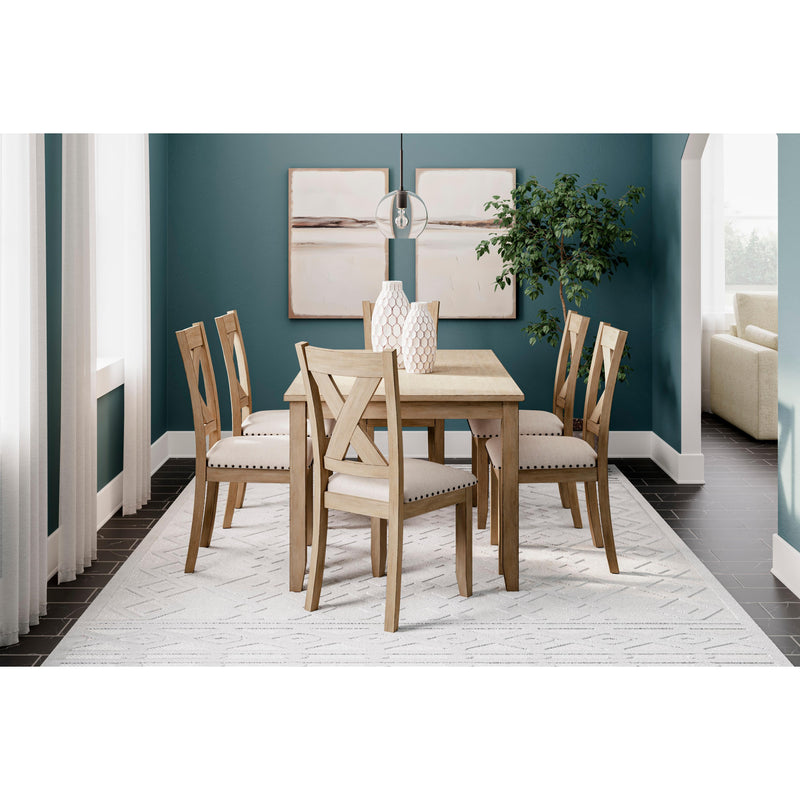 Signature Design by Ashley Sanbriar 7 pc Dinette D393-425 IMAGE 2