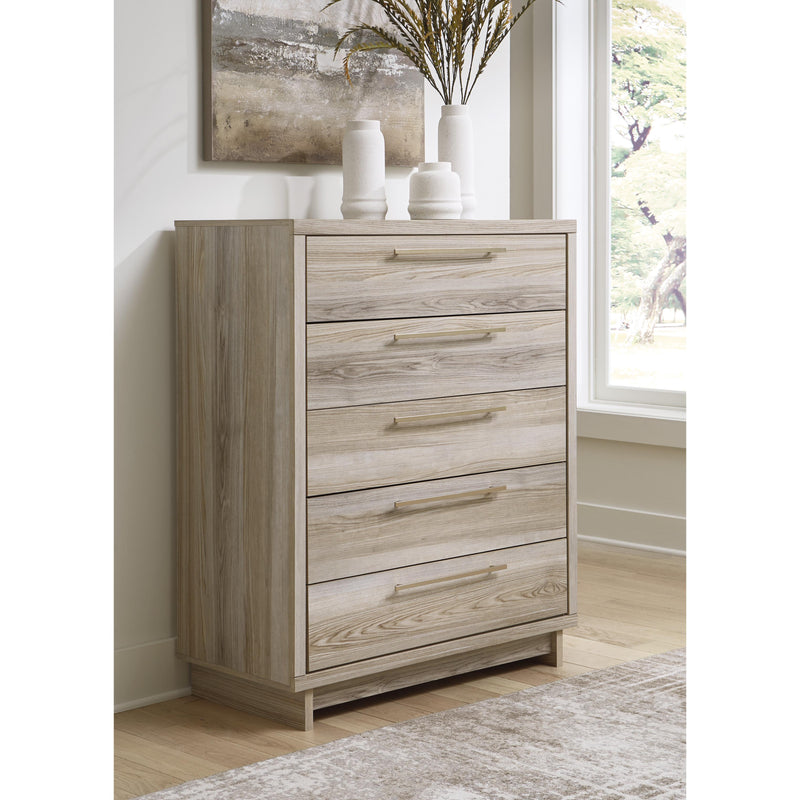 Signature Design by Ashley Hasbrick 5-Drawer Chest B2075-345 IMAGE 5