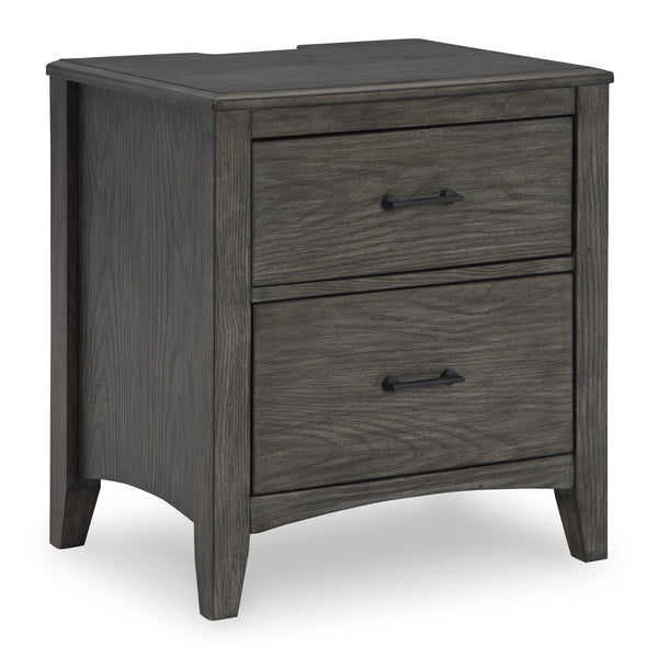 Signature Design by Ashley Montillan 2-Drawer Nightstand B651-92 IMAGE 1