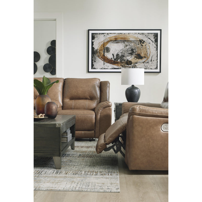 Signature Design by Ashley Trasimeno U8281518 Power Reclining Loveseat with Console and Adjustable Headrest IMAGE 12