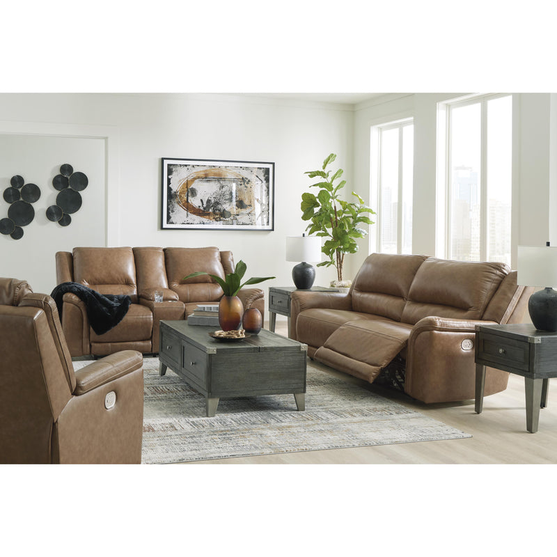 Signature Design by Ashley Trasimeno U8281518 Power Reclining Loveseat with Console and Adjustable Headrest IMAGE 15