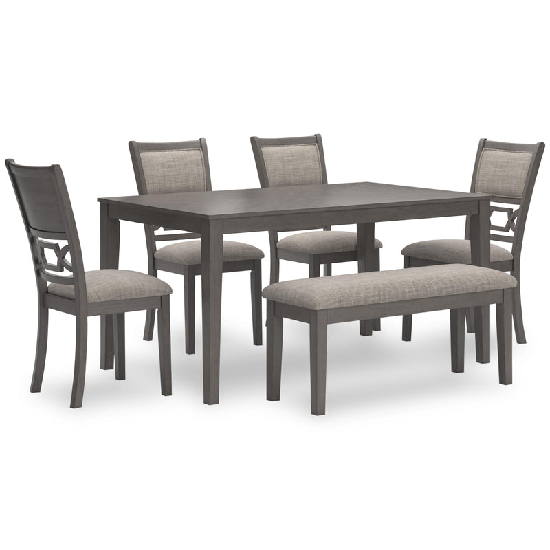 Signature Design by Ashley Wrenning 6 pc Dinette D425-325 IMAGE 1