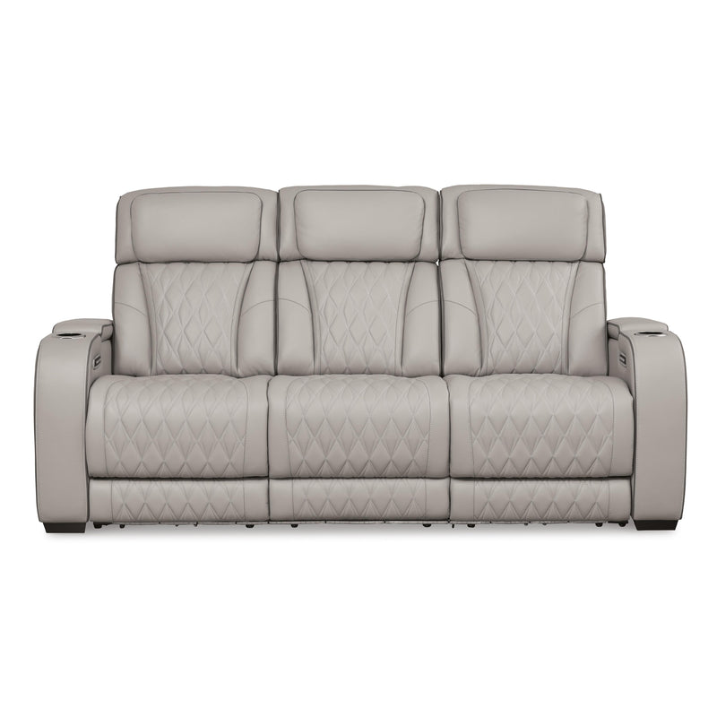 Signature Design by Ashley Boyington U2710515 Power Reclining Sofa with Adjustable Headrest IMAGE 3
