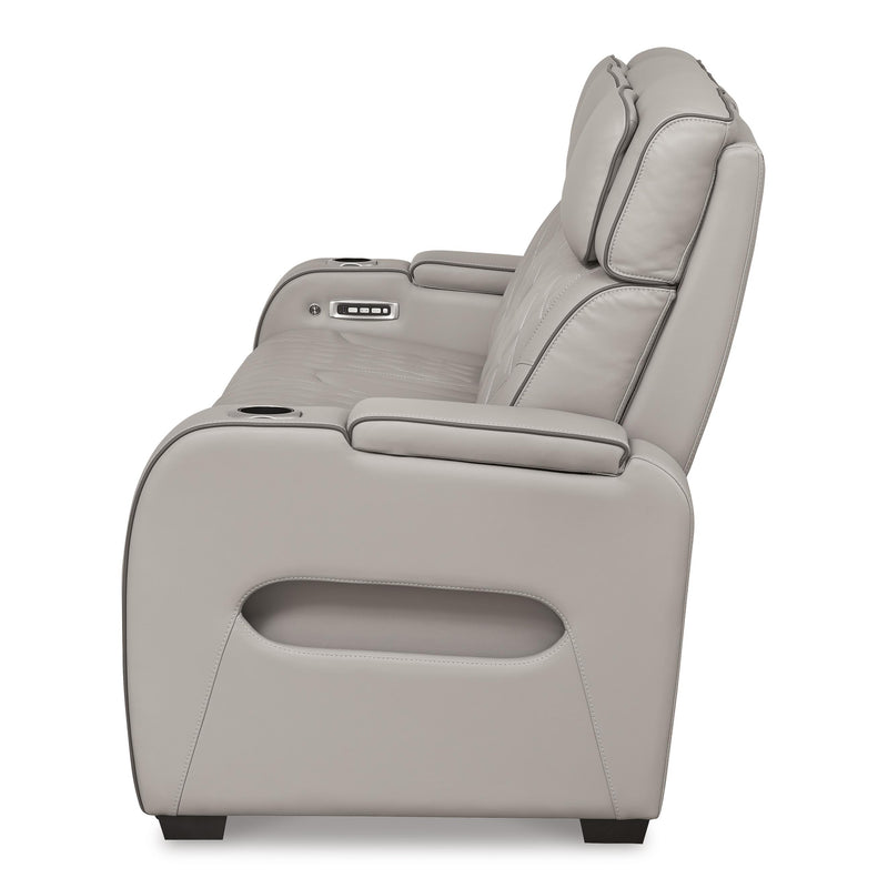 Signature Design by Ashley Boyington U2710515 Power Reclining Sofa with Adjustable Headrest IMAGE 4