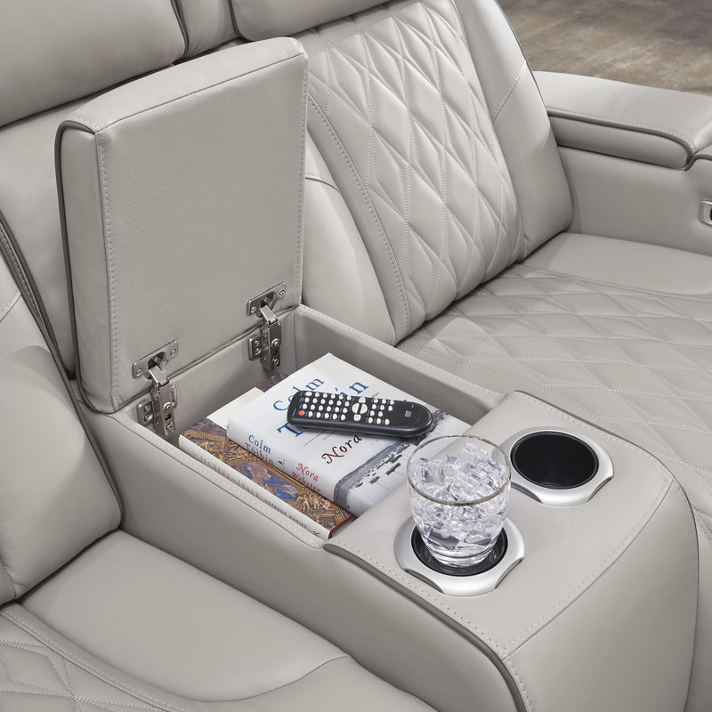 Signature Design by Ashley Boyington U2710518 Power Reclining Loveseat with Console and Adjustable Headrest IMAGE 12