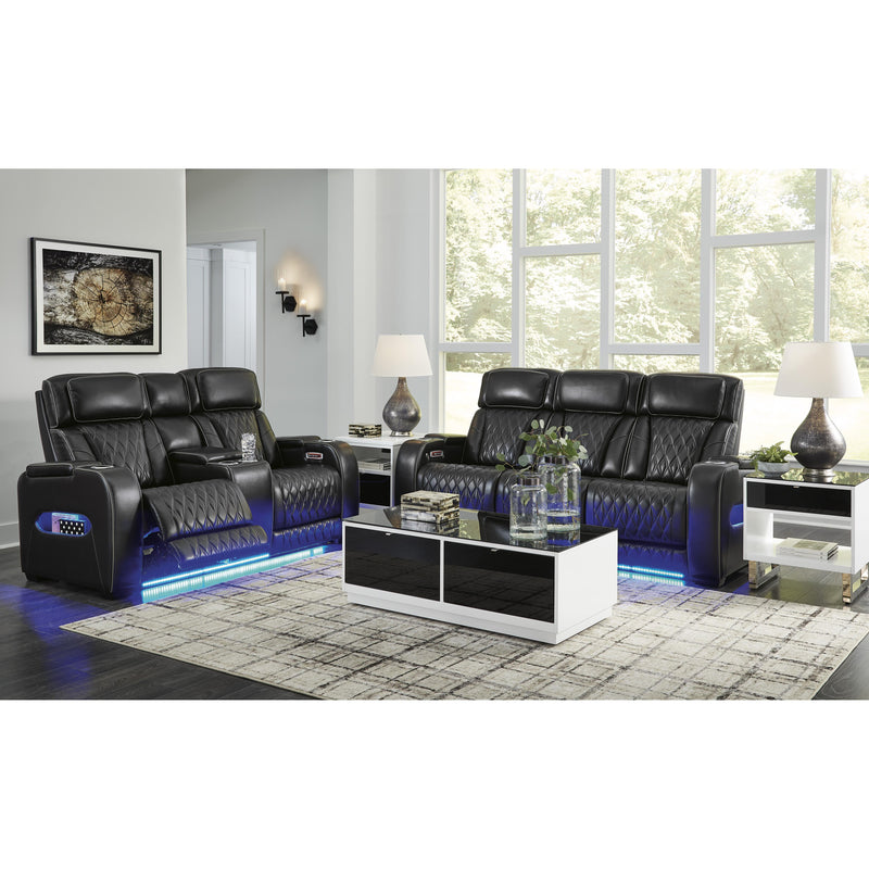 Signature Design by Ashley Boyington U2710618 Power Reclining Loveseat with Console and Adjustable Headrest IMAGE 18