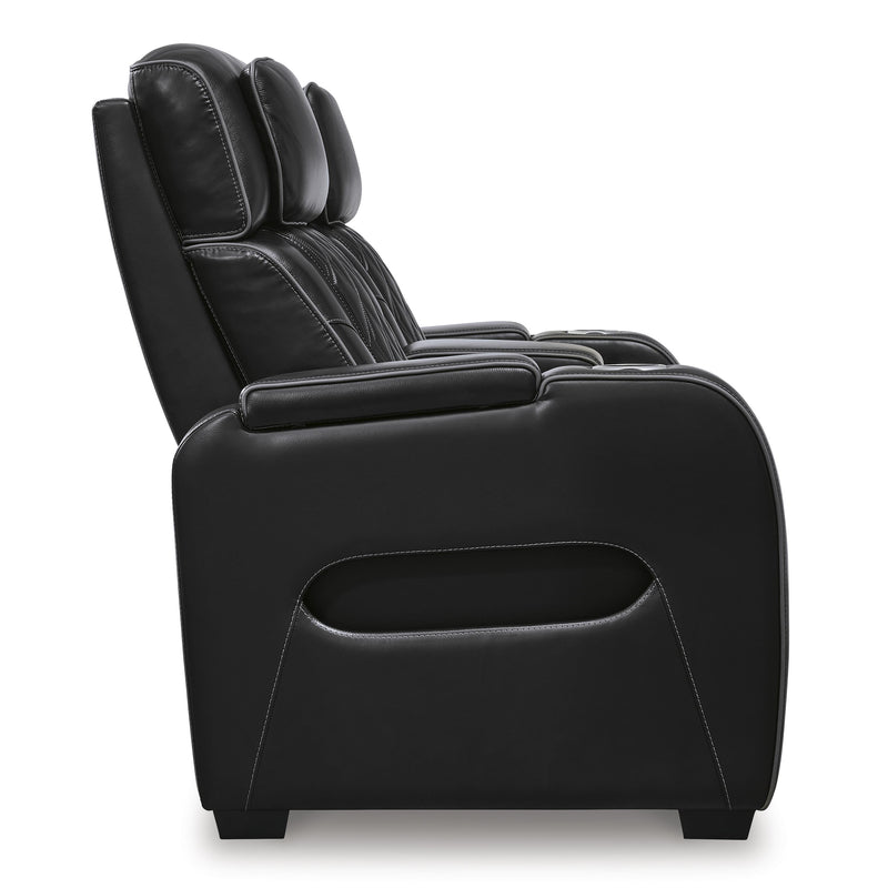Signature Design by Ashley Boyington U2710618 Power Reclining Loveseat with Console and Adjustable Headrest IMAGE 4