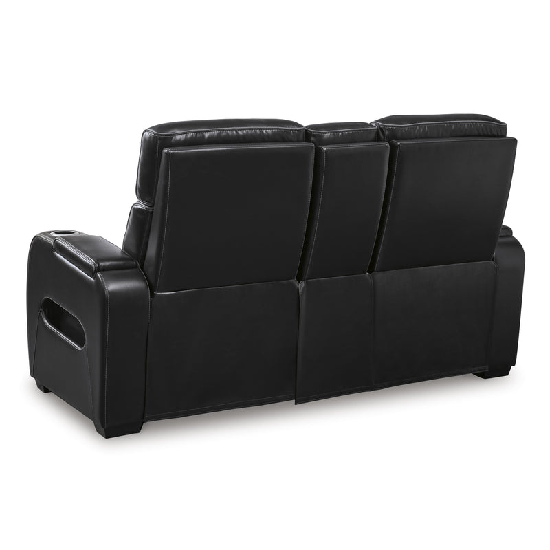 Signature Design by Ashley Boyington U2710618 Power Reclining Loveseat with Console and Adjustable Headrest IMAGE 5