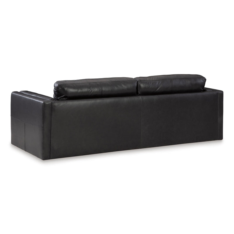 Signature Design by Ashley Amiata Stationary Leather Match Sofa 5740538C IMAGE 4